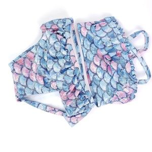 Gymboree Baby Girls 2 Piece Mermaid Swimsuit 0-3M
